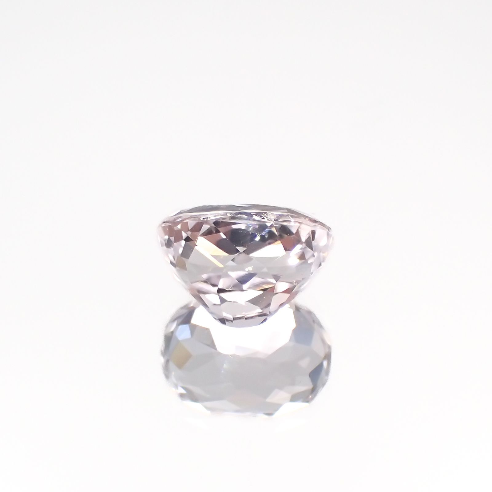 クンツァイト アフガニスタン産 2.18ct[240219608]8.5x6.2mm前後