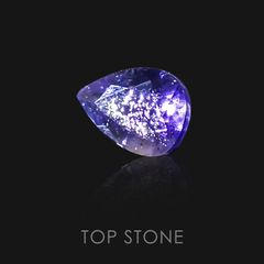 アイオライトサンストーン インド・ブラジル産 ルース 0.66ct[20128410]6.9×4.8mm前後