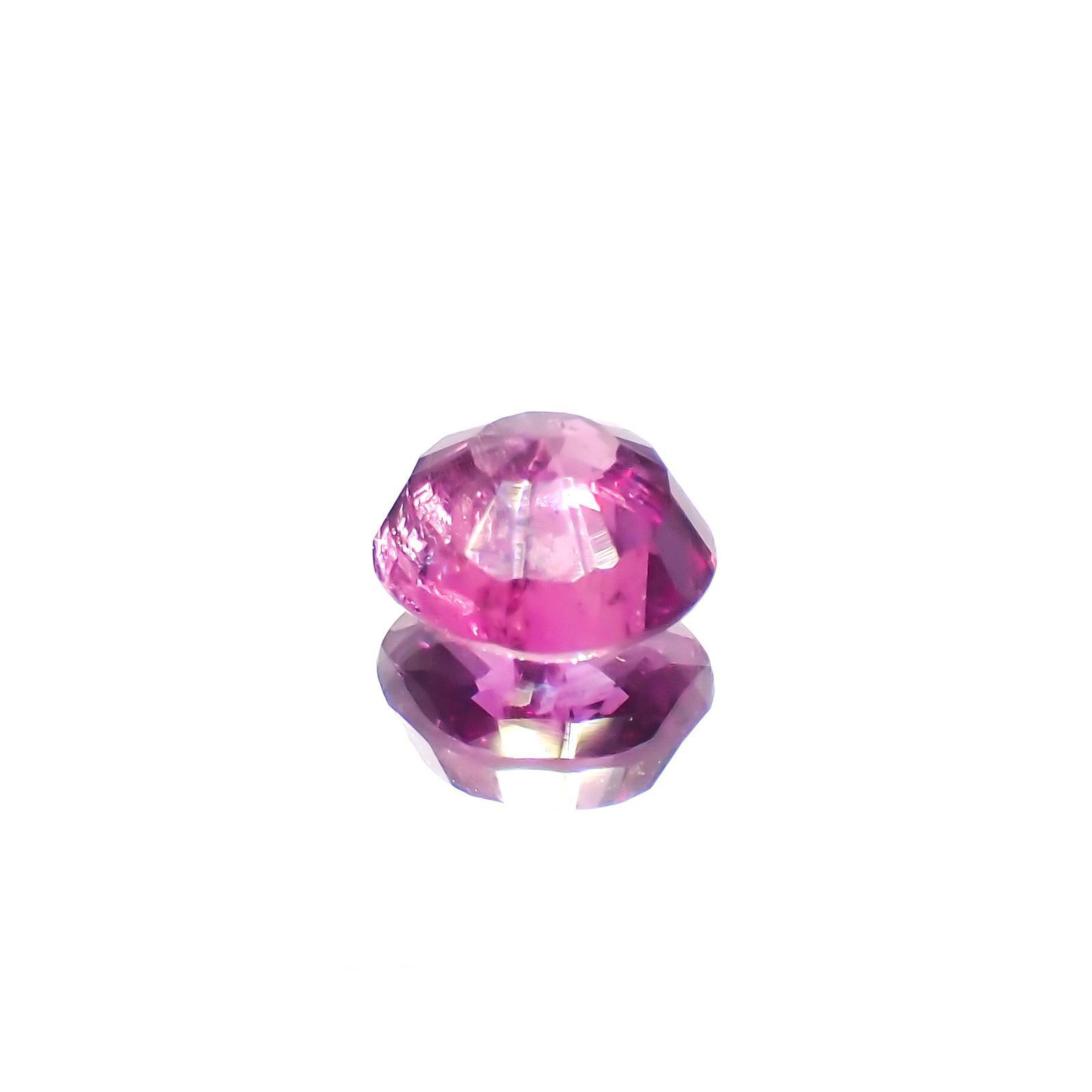 パープルサファイア パキスタン・カシミール産 0.86ct[230119875]5.6x5.2mm前後