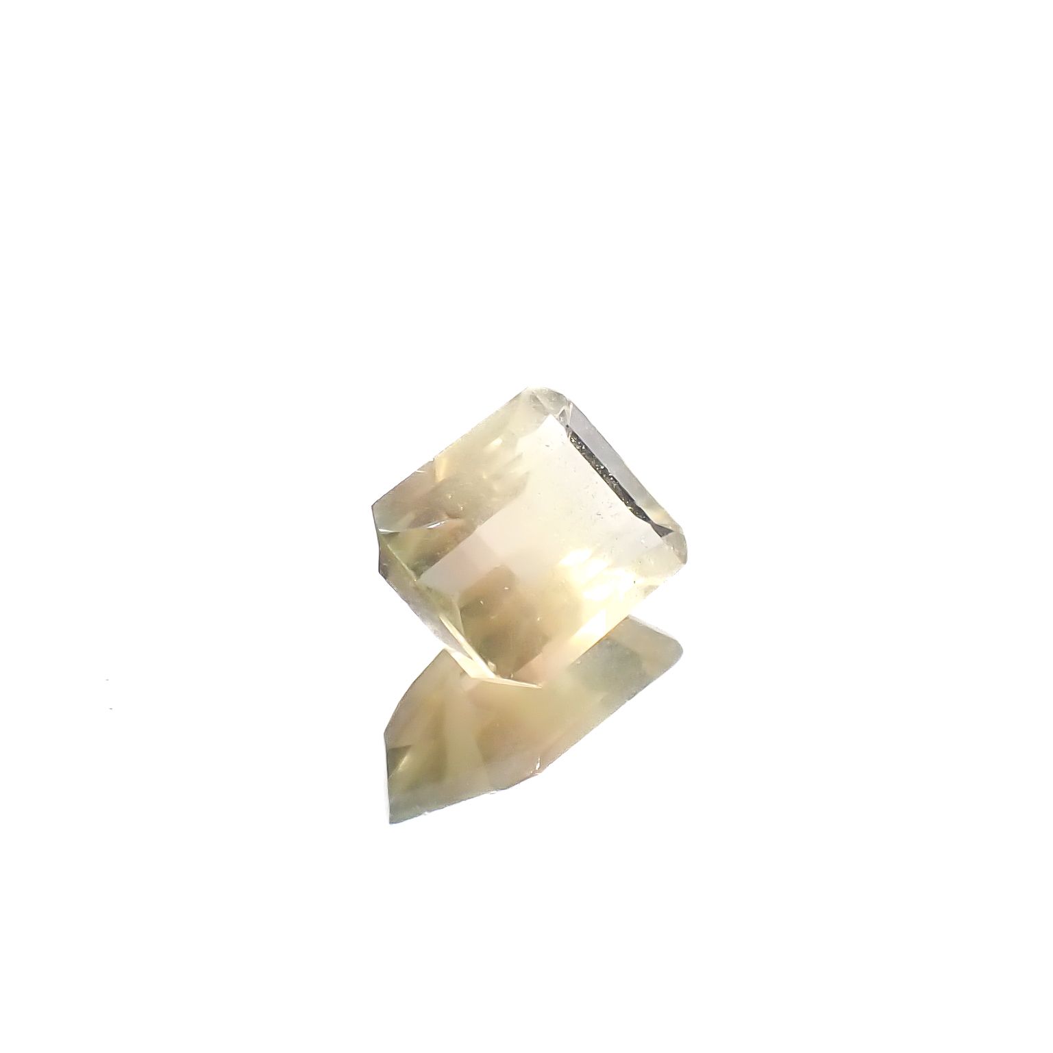 パーティカラーフローライト フルオレッセンス ブラジル産 2.80ct[240928916]9x7mm前後