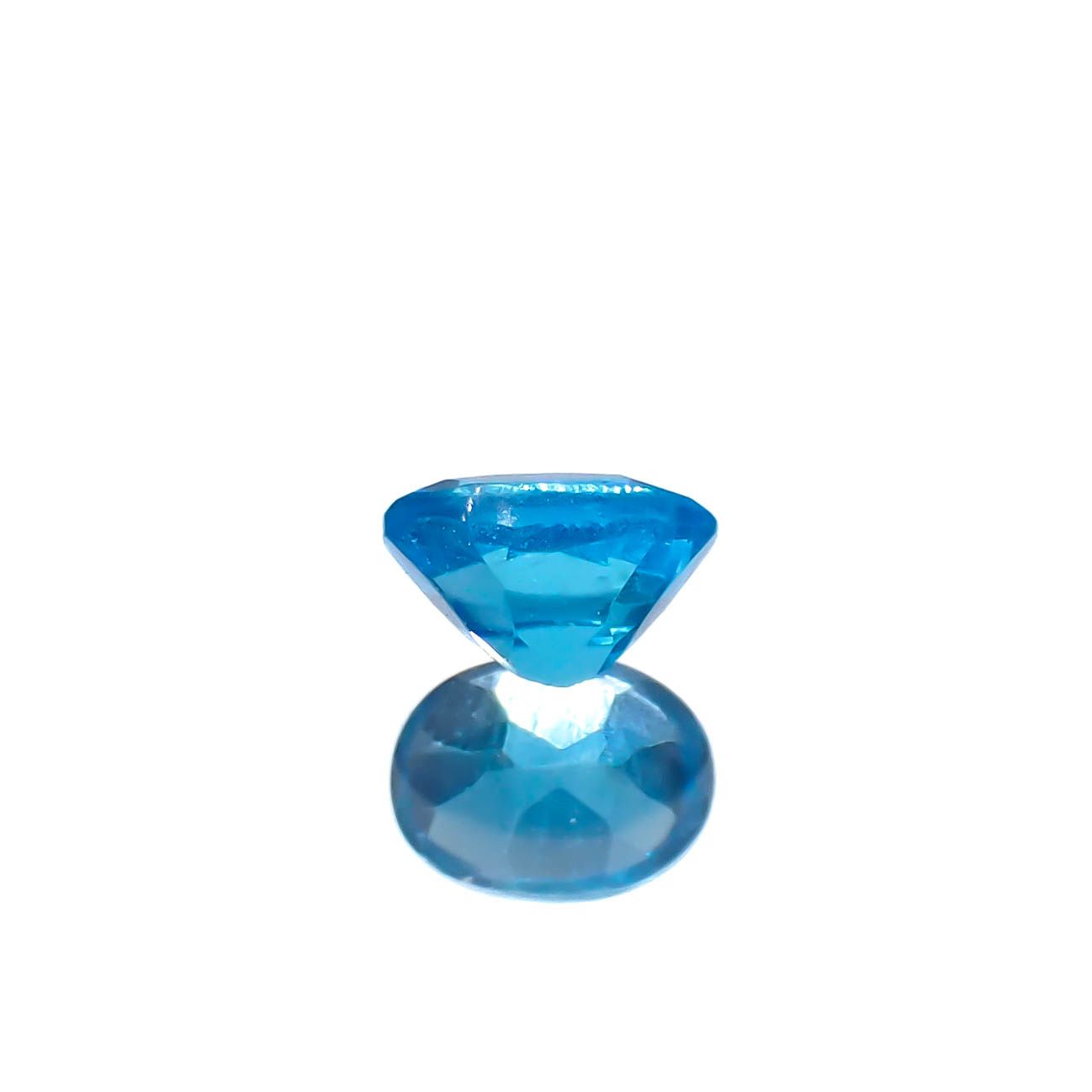 ネオンブルーアパタイト マダガスカル産 0.21ct[240628099]4.1x3mm前後