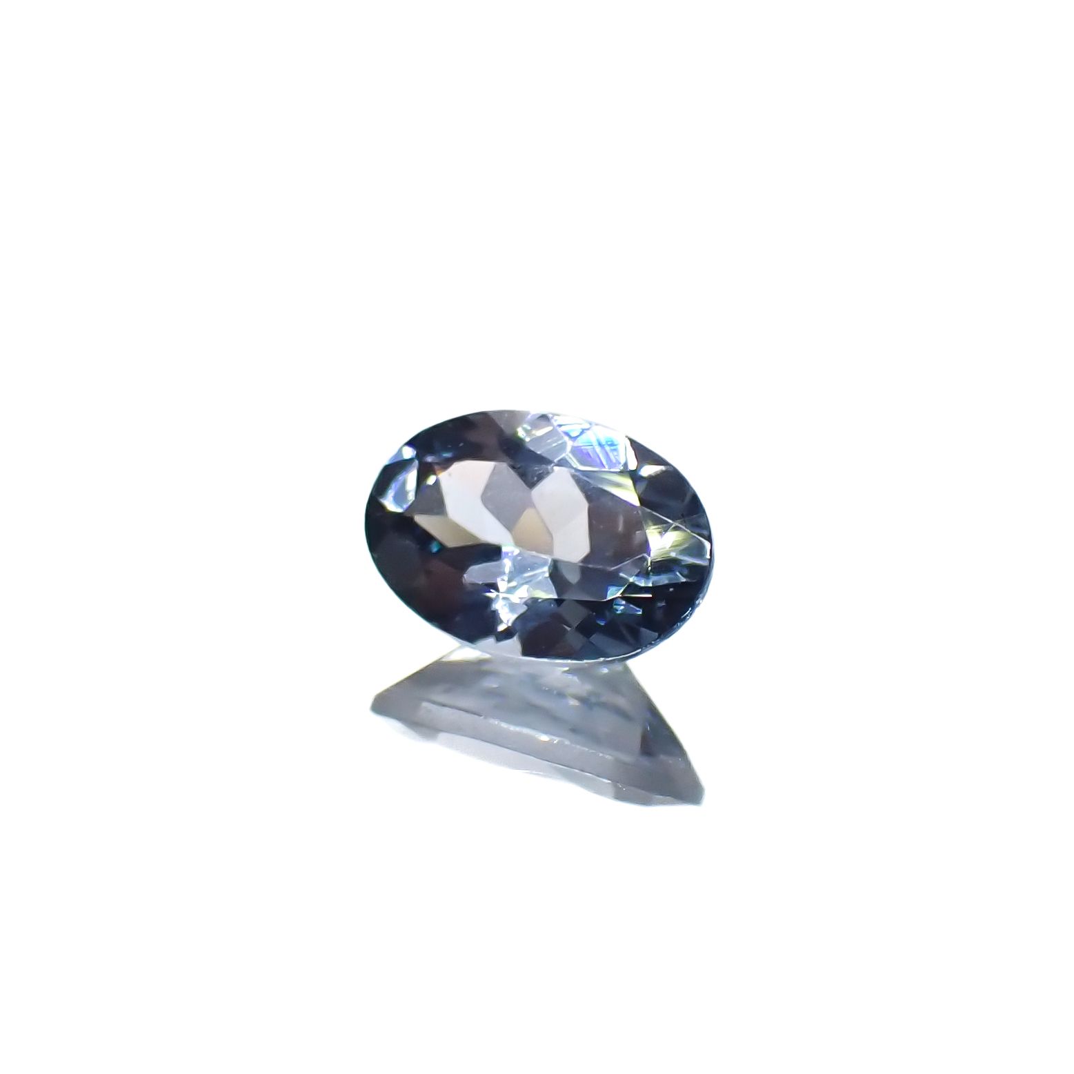 ブルーイッシュグレースピネル タンザニア産 0.48ct[231224887]5.9x4.1mm前後