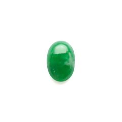 翡翠(宝石名ジェダイト(翡翠))ビルマ産 1.248ct ソ付(彩珠)[221219577]8.4x5.7mm前後