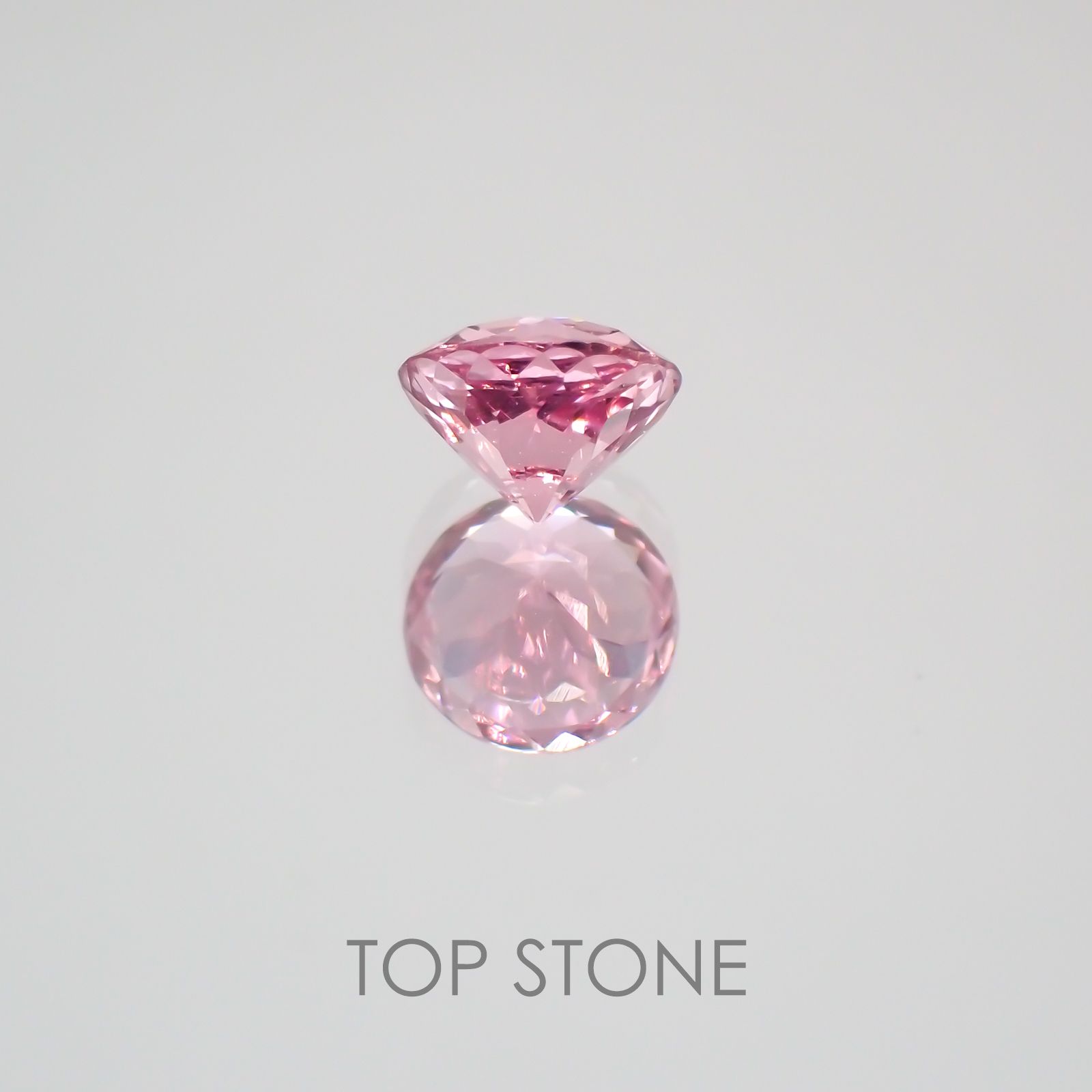 ホットピンクスピネル ビルマ産 ルース 0.36ct[210610009]4.2×4.2mm前後