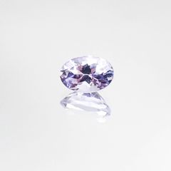 ラベンダーゾイサイト(宝石名ゾイサイト)タンザニア産 0.67ct 識別済[230522015]6.4x4.3mm前後