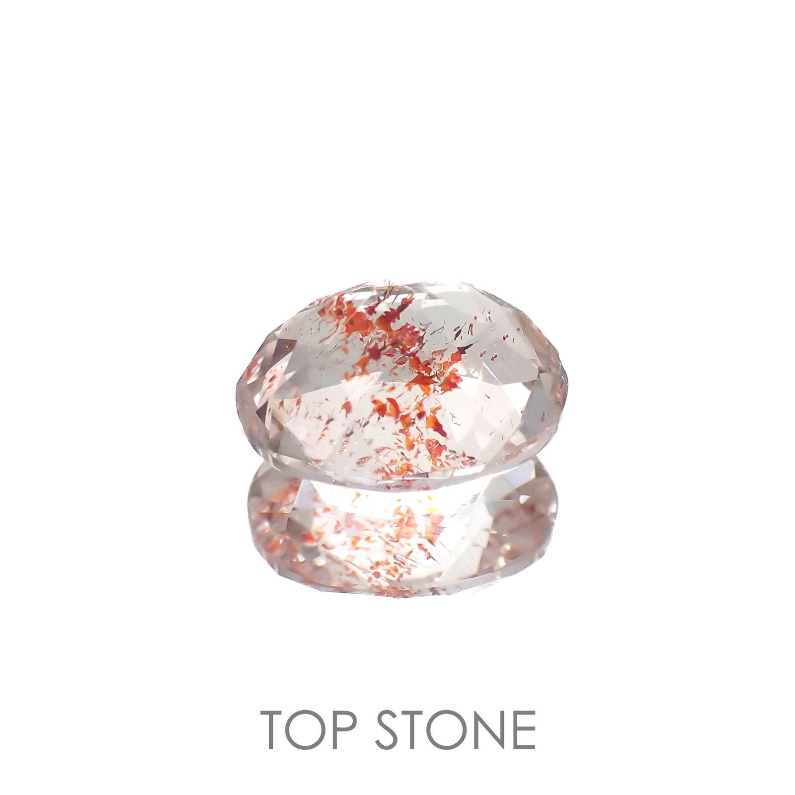 ファイヤークォーツ ナイジェリア産 2.45ct[220917575]9.9x8mm前後