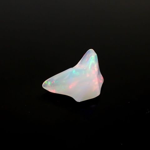◇バロック型◇エチオピアオパール(宝石名オパール) エチオピア産 識別済 2.98ct / 14x9.8mm前後 [260113174]