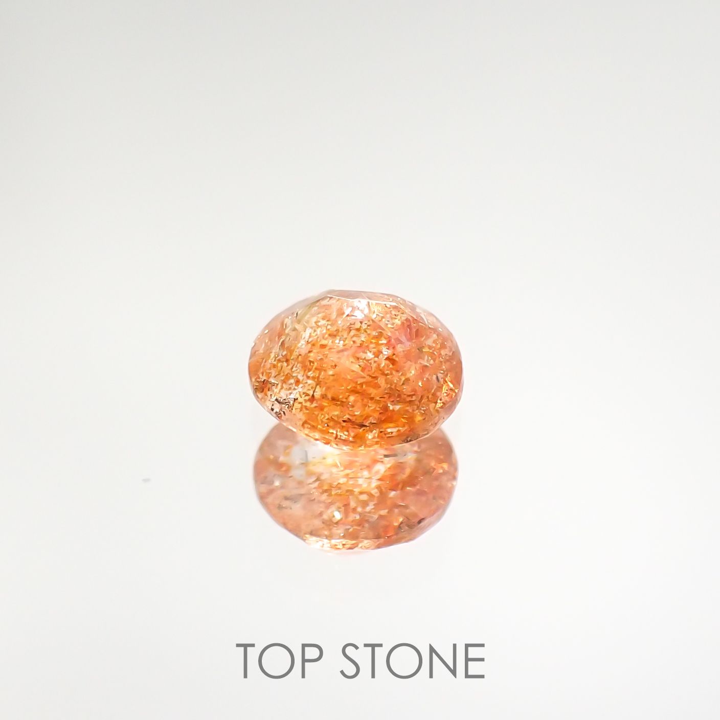 イリュージョンサンストーン タンザニア産 ルース 0.46ct[210812294]5×5mm前後