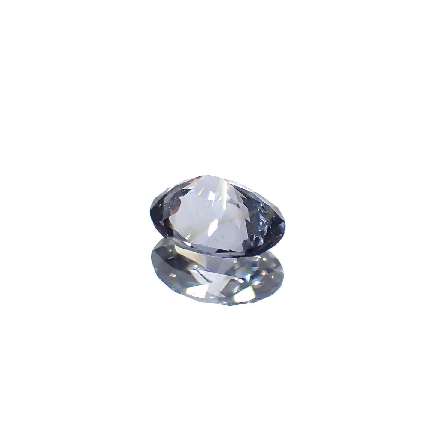 バイオレットスピネル(宝石名スピネル)ビルマ/マダガスカル産 0.32ct 識別済[230220667]4.9x3.9mm前後