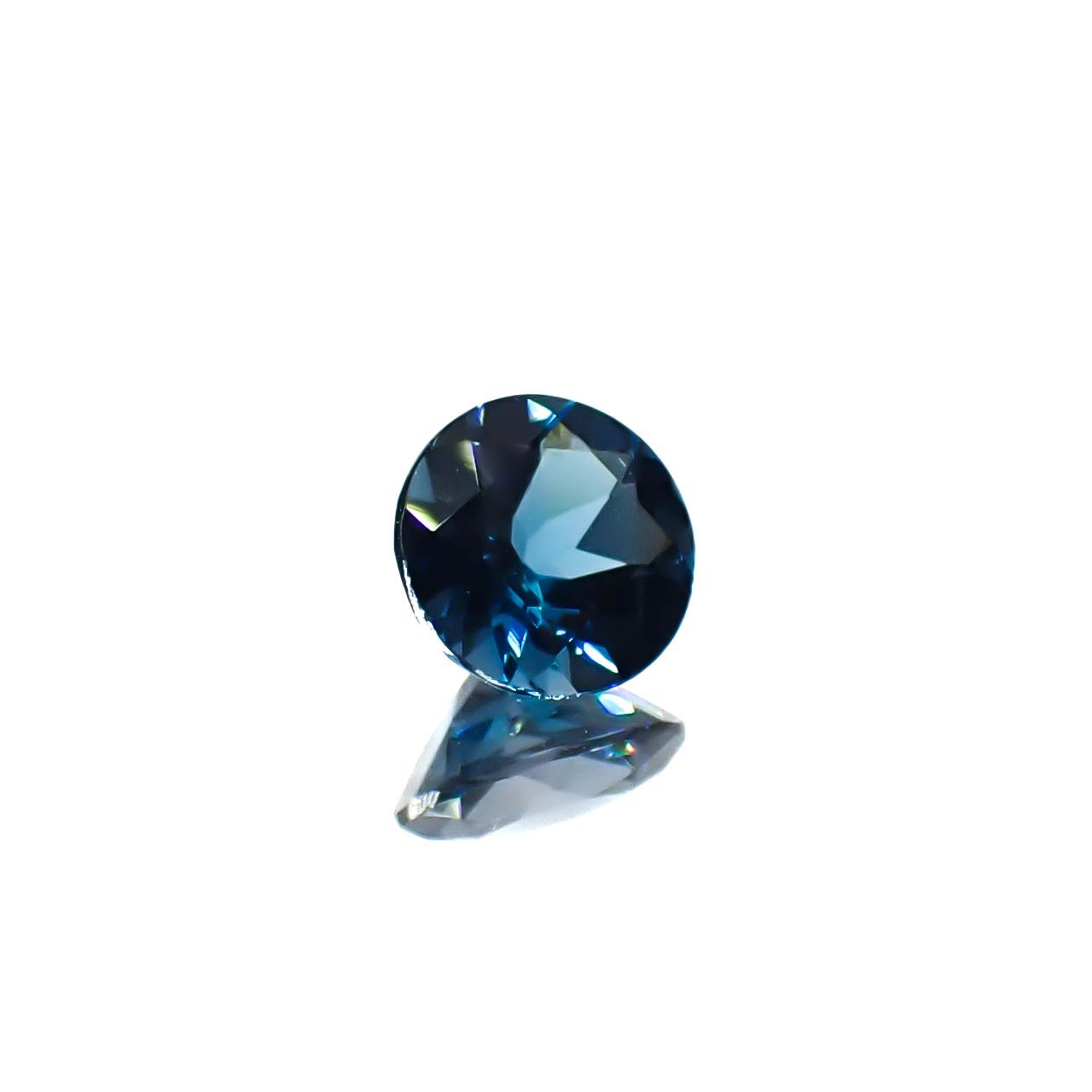 ロンドンブルートパーズ ブラジル産 0.87ct / 6x6mm前後 [250931128]