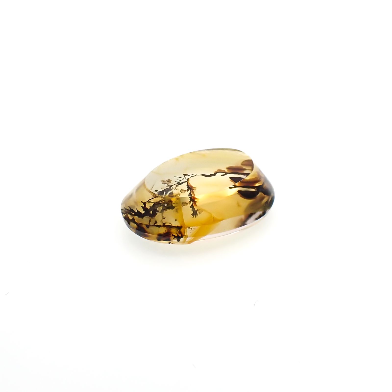 デンドリチッククォーツ ブラジル産 6.66ct[230421733]15.8x10.8mm前後