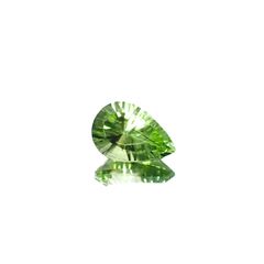 ◇コンケーブカット◇ルドウィジャイトインペリドット パキスタン産 3.19ct[240628423]11.5x7.8mm前後