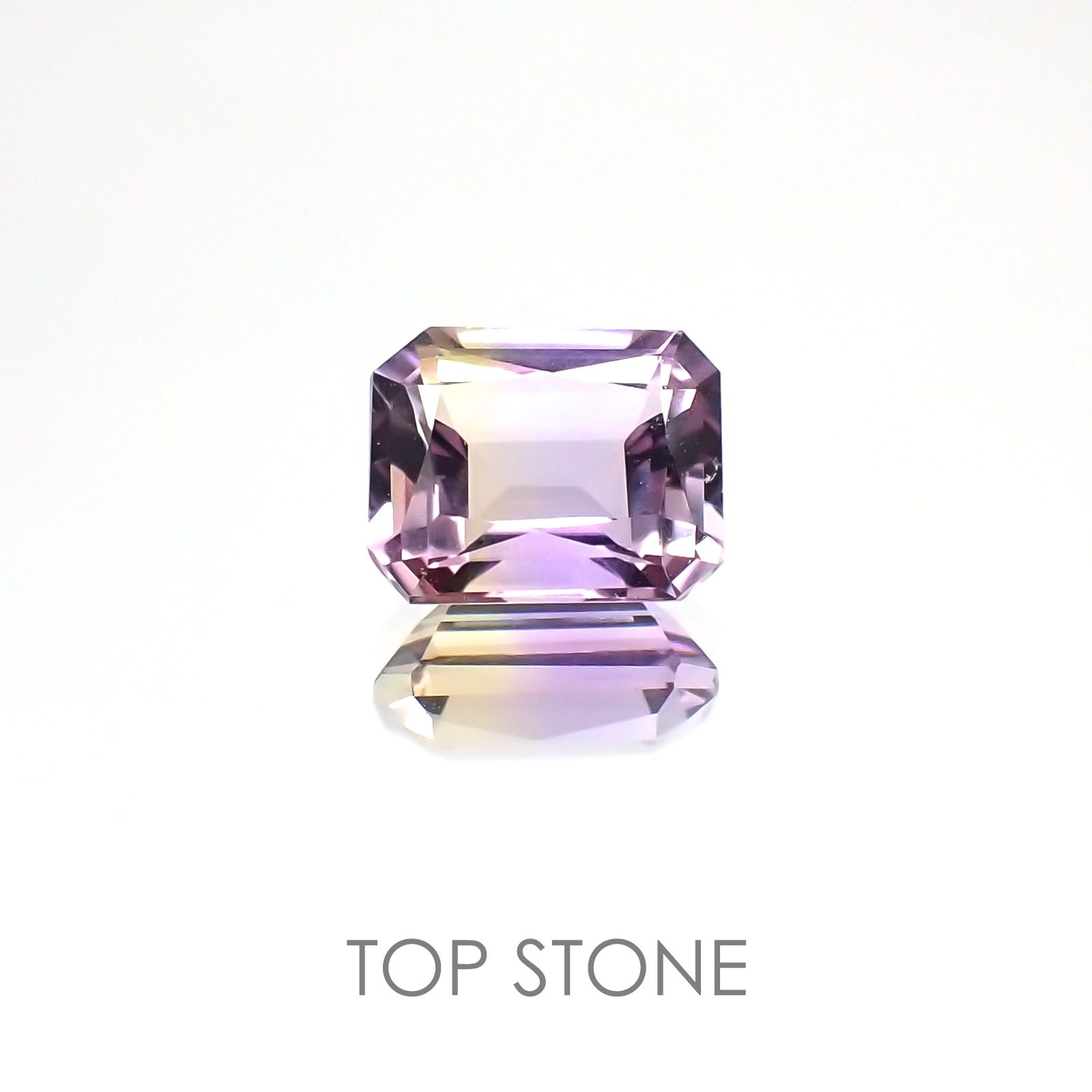 アメトリン ブラジル産 ルース 0.94ct[21038383]6.7×5.3mm前後