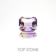 アメトリン ブラジル産 ルース 0.94ct[21038383]6.7×5.3mm前後