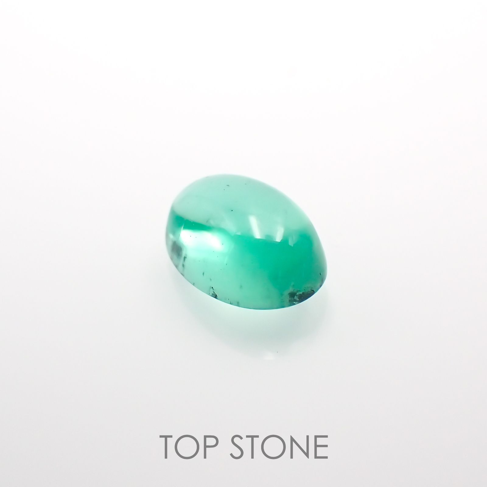 エメラルドキャッツアイ(宝石名エメラルド)コロンビア産 0.53ct 識別済[221018912]6x4mm前後