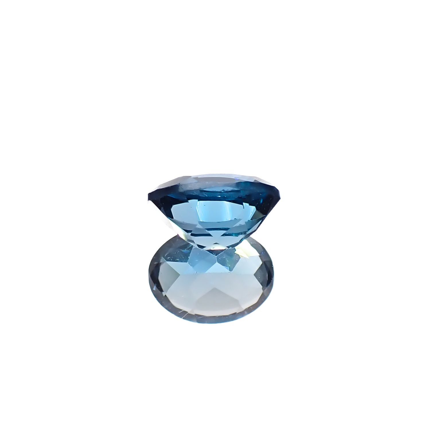 ロンドンブルートパーズ ブラジル産 1.58ct[240326795]8x6.2mm前後