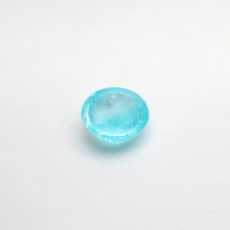 バイカラーパライバトルマリン ブラジル・キントス鉱山産0.84ct[210812197]6.2×6.2mm前後