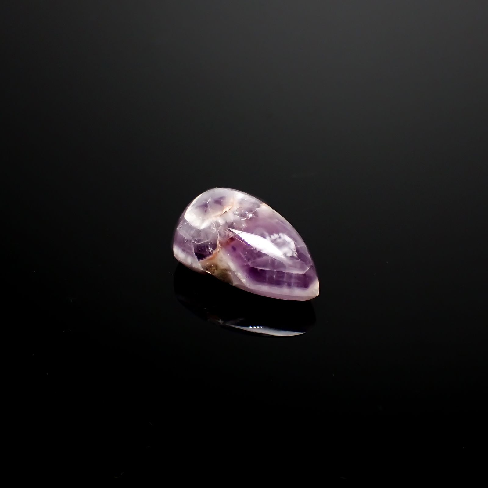 ◇フリーフォーム◇ファントムアメジスト ブラジル産 11.8ct[240527439]19.4x11.6mm前後