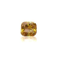 イエローダイヤモンド SI-2 / FANCY DEEP ORANGE YELLOW(宝石名ダイアモンド) 0.192ct ソ付(CGL)[220115154]3.21x3.05mm前後
