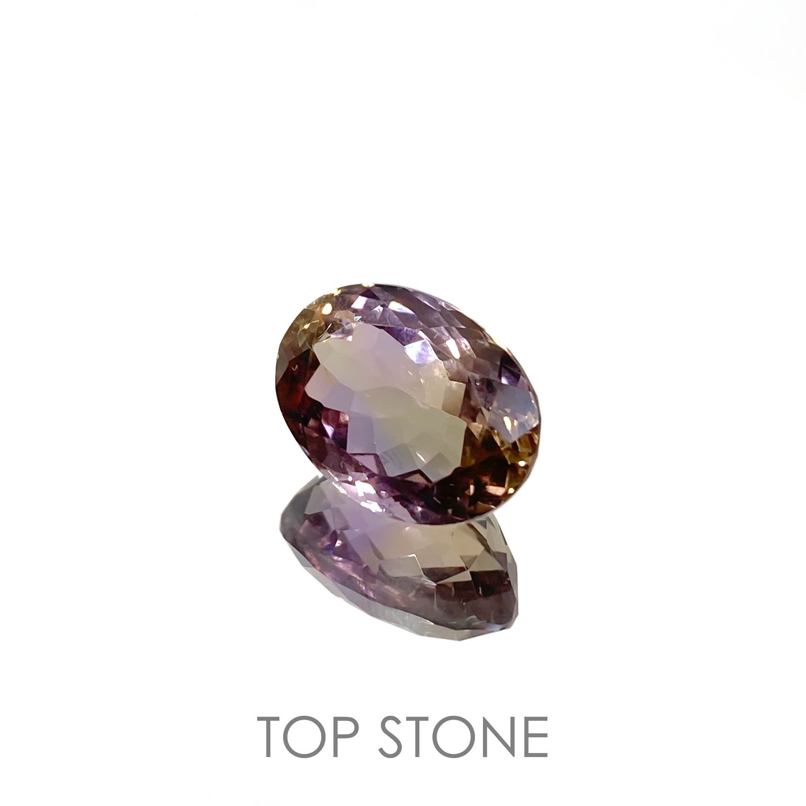 アメトリン ブラジル産 7.72ct[221018589]14x10.6mm前後