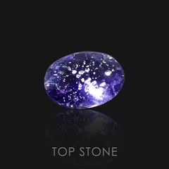 アイオライトサンストーン インド・ブラジル産 ルース 0.85ct[21019195]7.9×6mm前後