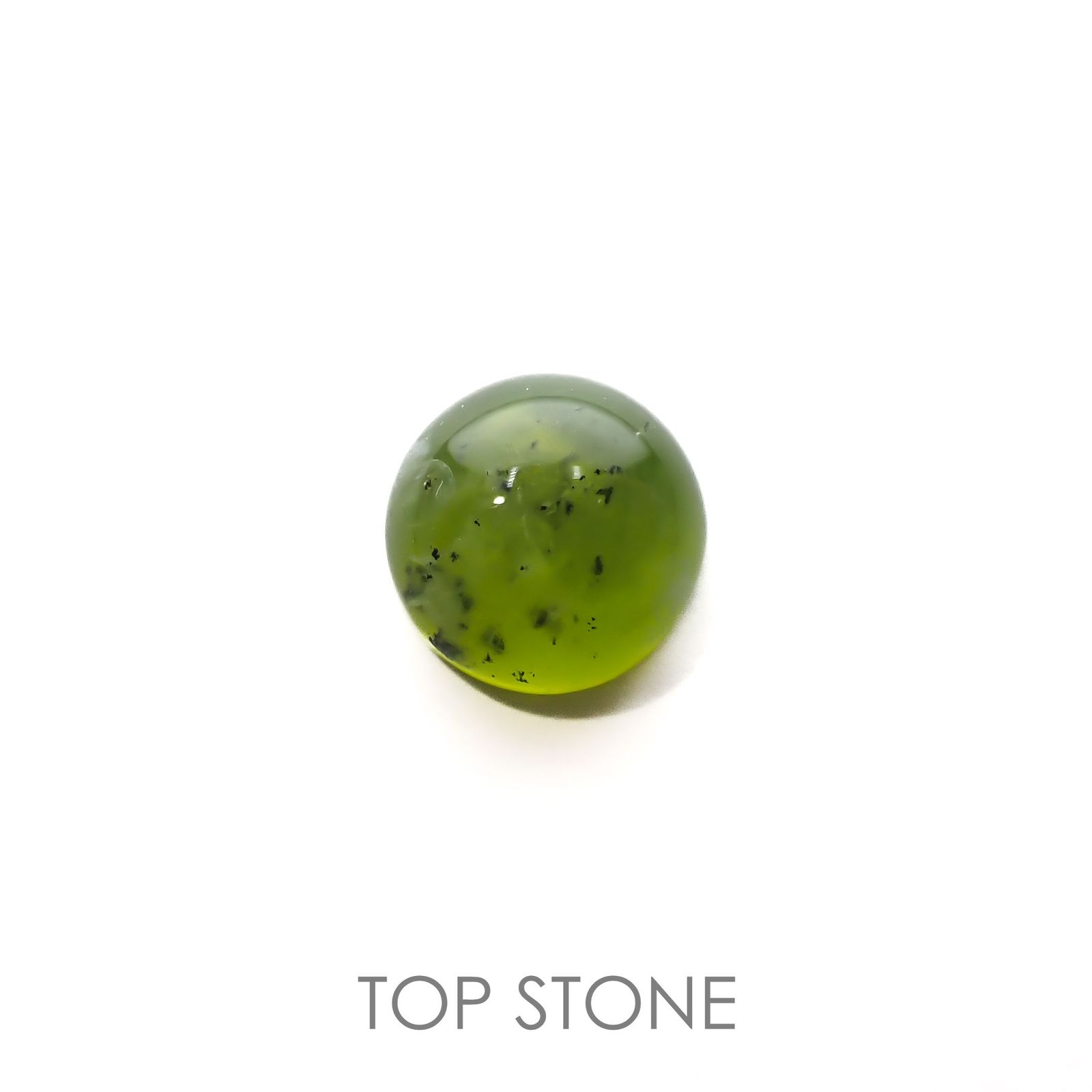 グリーンオパール ブラジル・アマゾン産 2.14ct[220917893]9.3x9.2mm前後