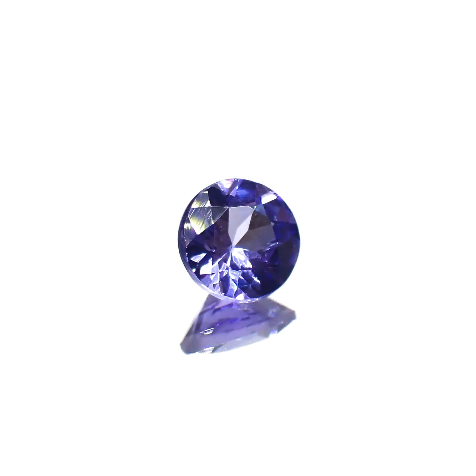 タンザナイト(宝石名タンザナイト)タンザニア産 0.67ct 識別済[240627884]5.5x5.5mm前後
