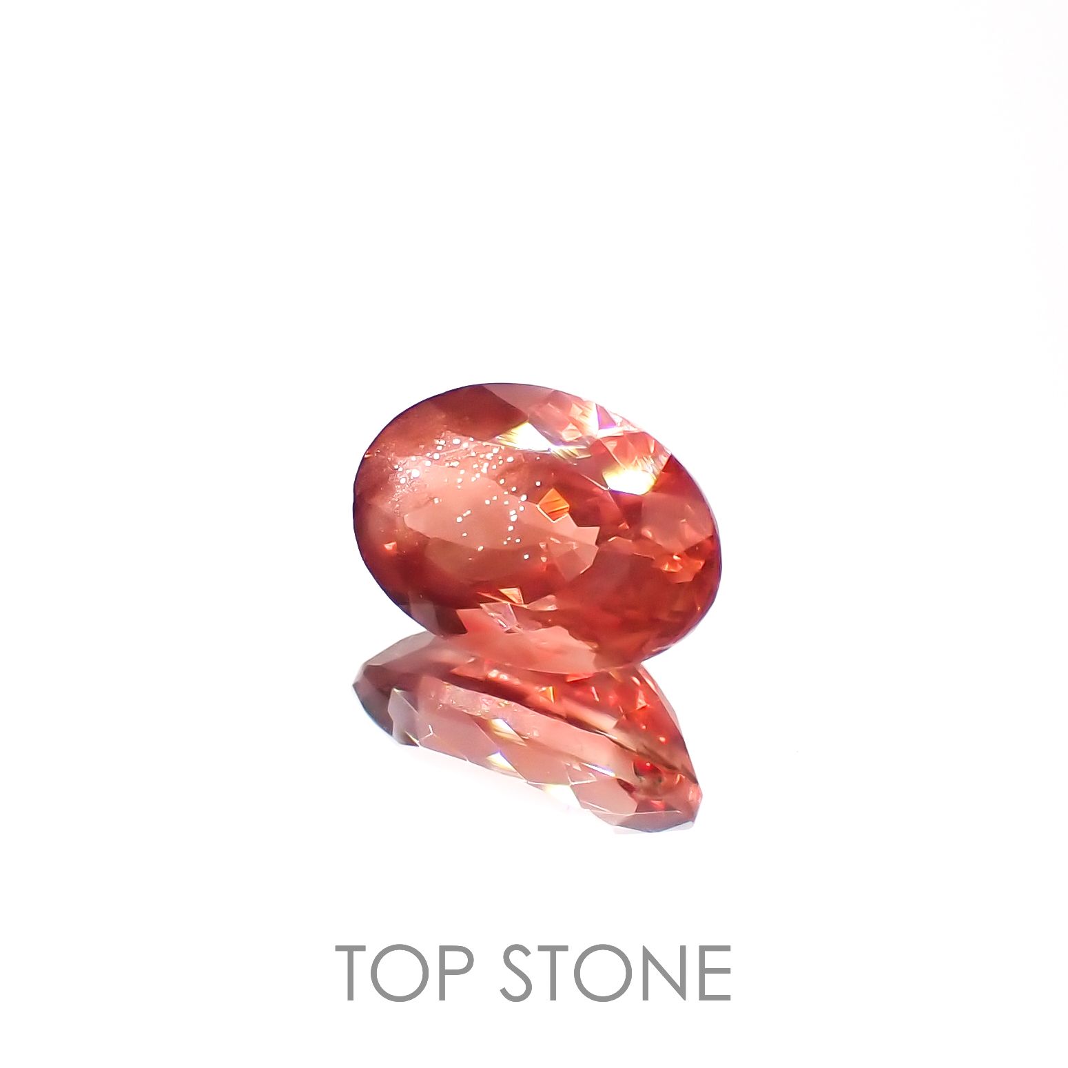 オレゴンサンストーン アメリカ・オレゴン州産 1.43ct[230119980]8.8x6.2mm前後