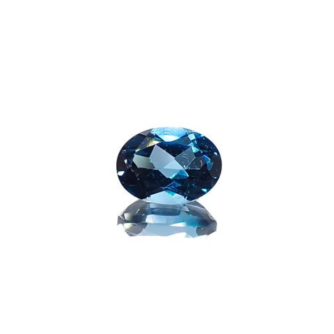ロンドンブルートパーズ ブラジル産 1.55ct[240326794]7.9x6mm前後
