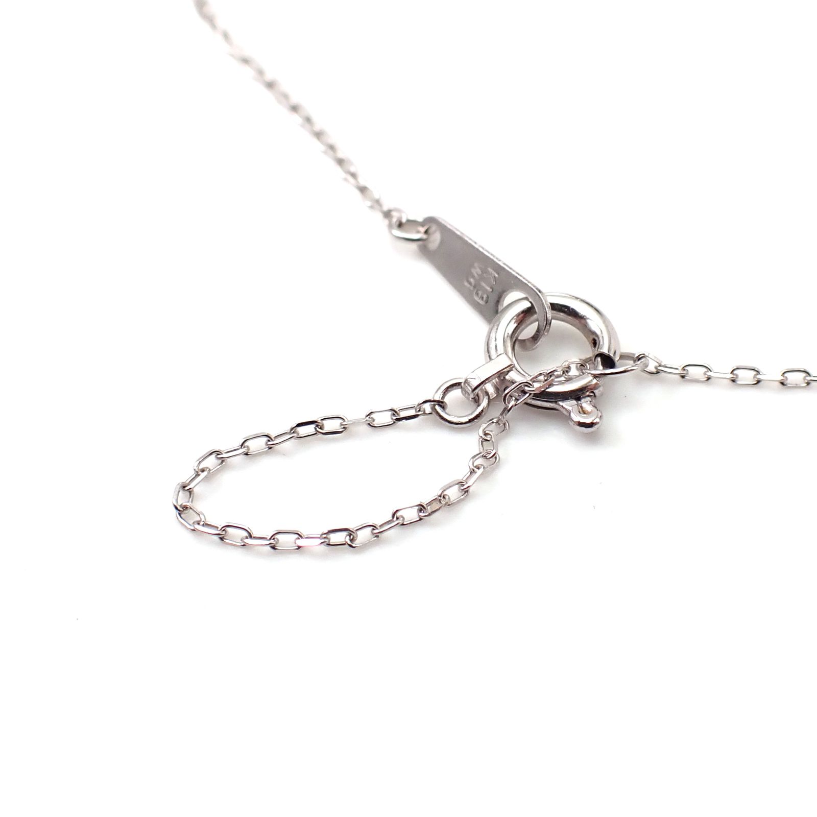 K18WGチェーン あずき[320]0.20mm / 長さ：40cm