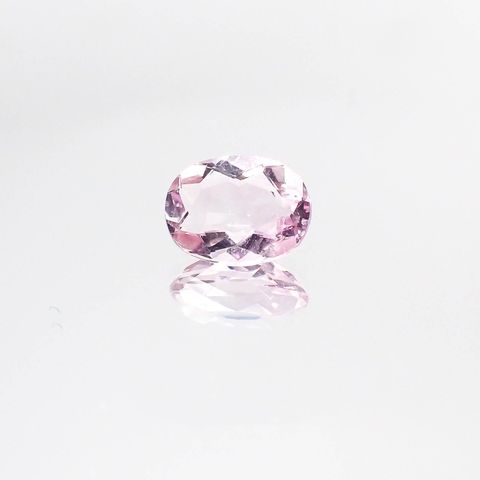 ピンクフローライト(宝石名ピンク・フルオライト)ブラジル産 1.30ct 識別済[230522252]7.9x6mm前後