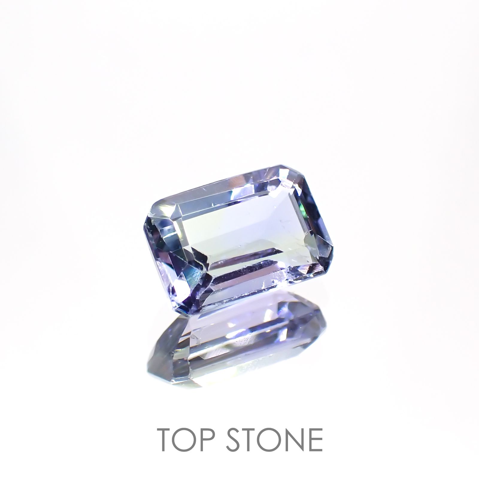 パーティカラータンザナイト(宝石名パーティカラード・タンザナイト) タンザニア産 2.003ct ソ付(彩珠)[20062919]8.7×5.8mm前後