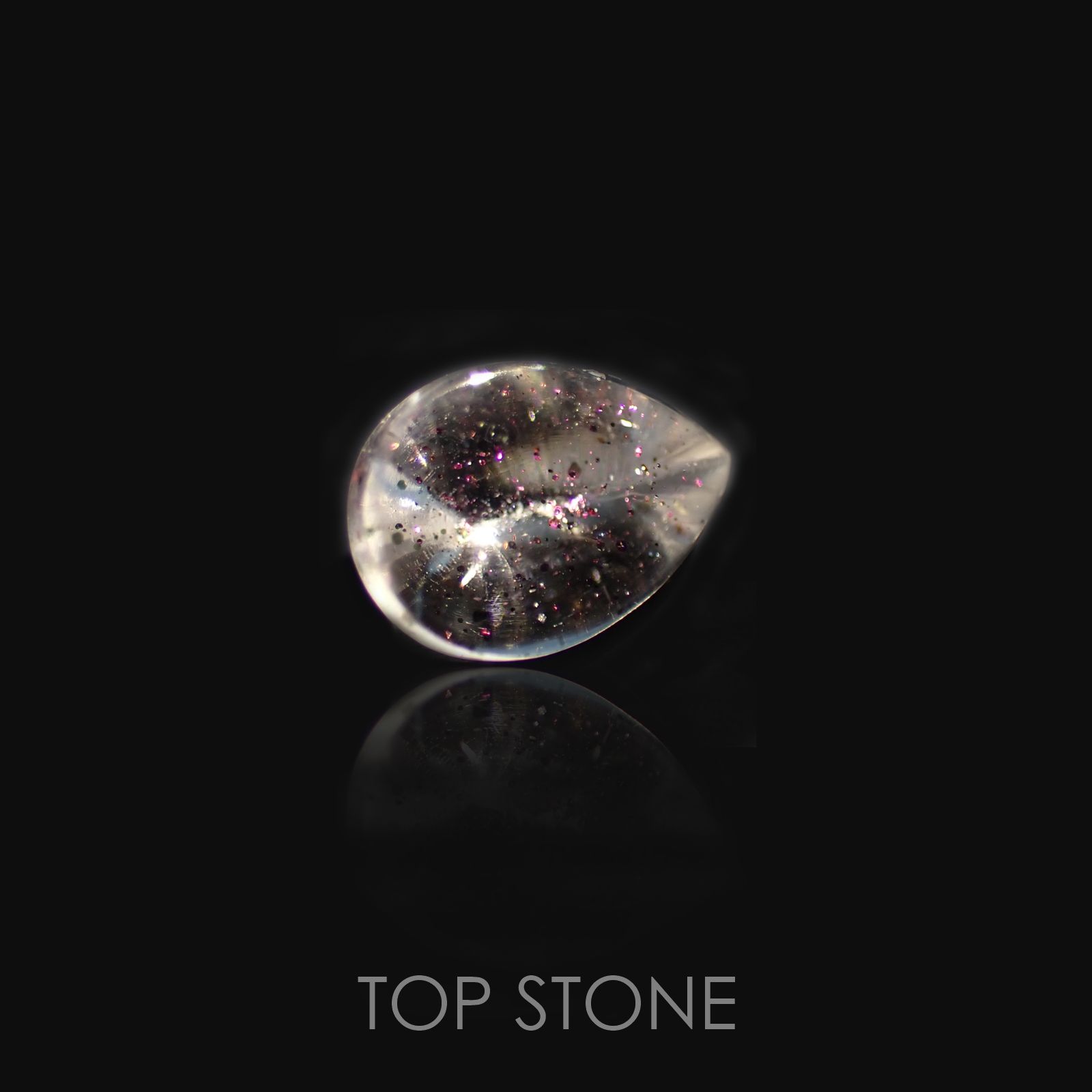 ティンカーベルクォーツ ブラジル産 ルース 1.14ct[210410491]8.3×5.8mm前後