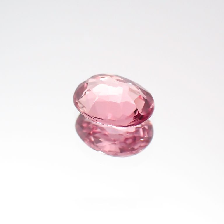 パパラチャサファイア(宝石名サファイア/別名パパラチャ・サファイア)スリランカ産 0.54ct GIA鑑付[230421631]5.62x4.66mm前後