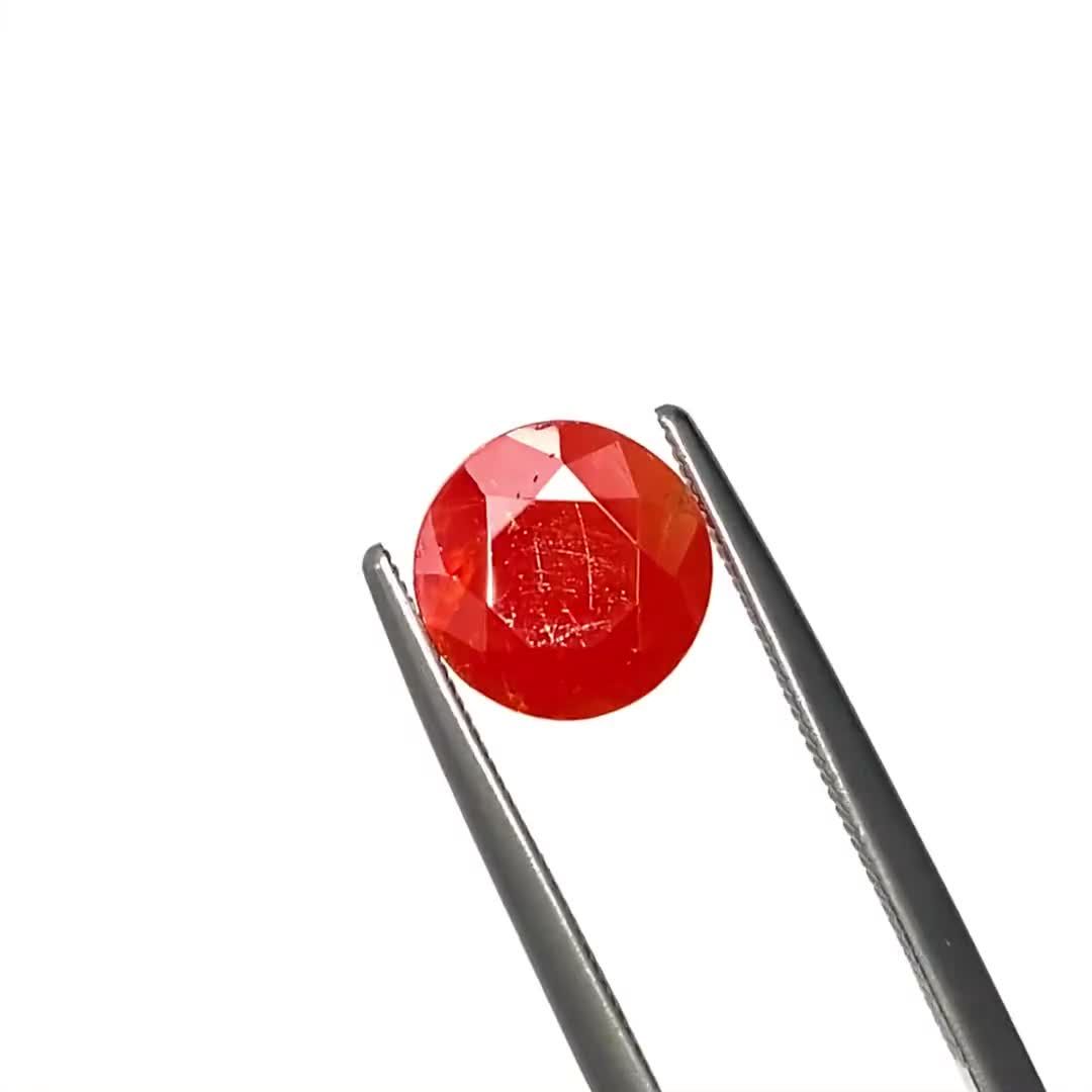 ビビットオレンジの結晶