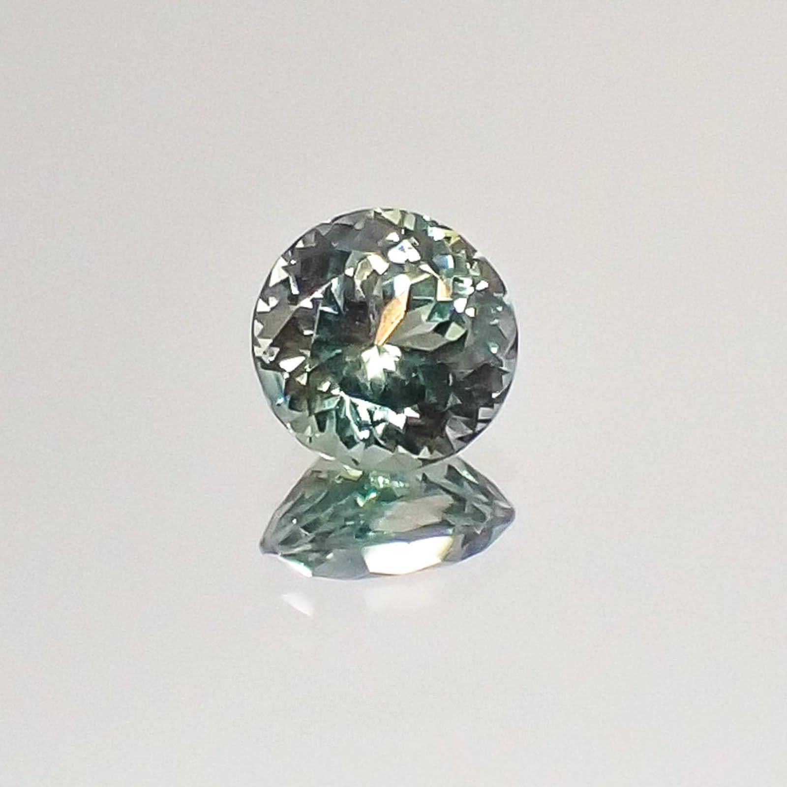 モンタナサファイア モンタナ アメリカ産 ルース 0.69ct[]5.3×5.3mm前後