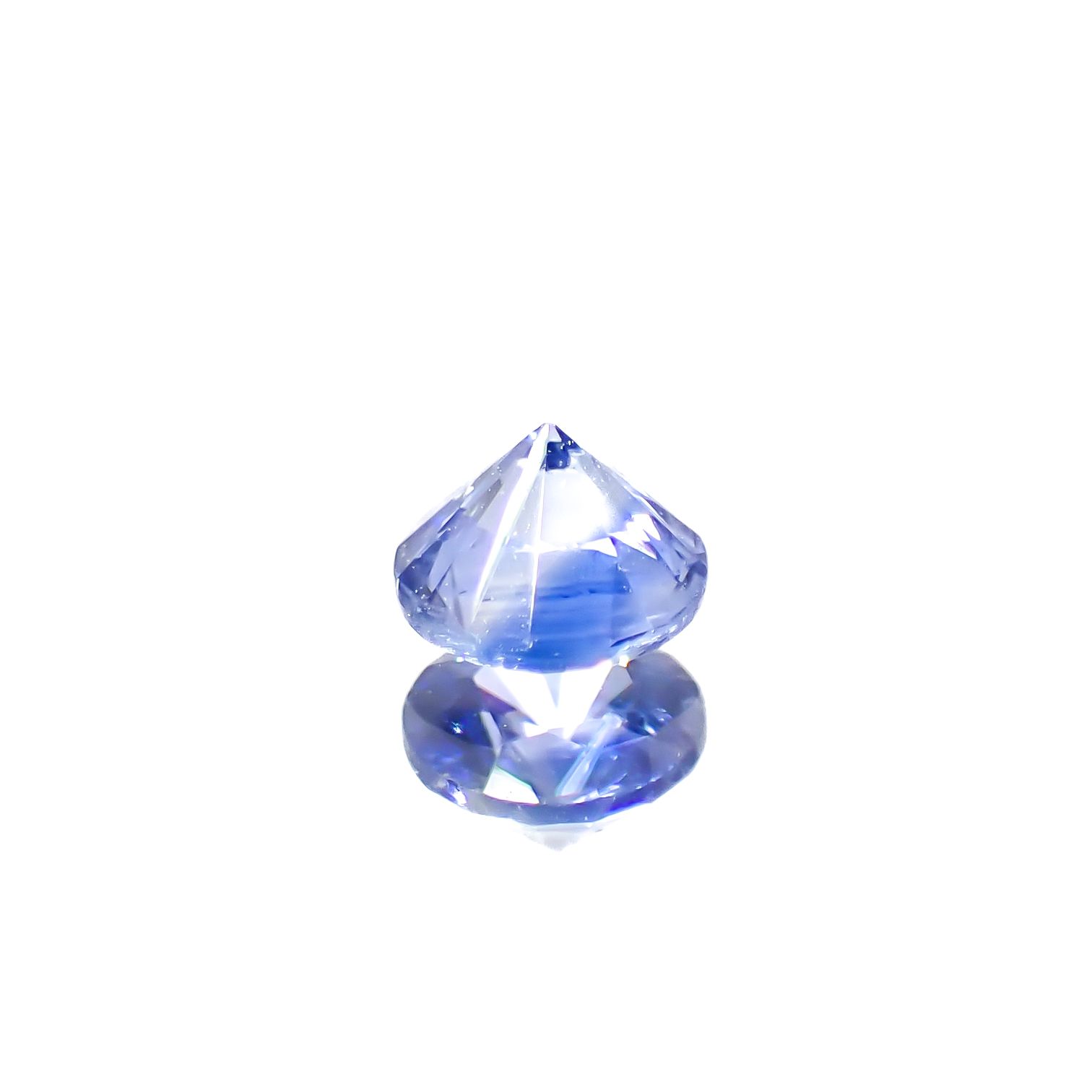 アイスブルーサファイア スリランカ産 0.26ct[240828659]3.7x3.7mm前後