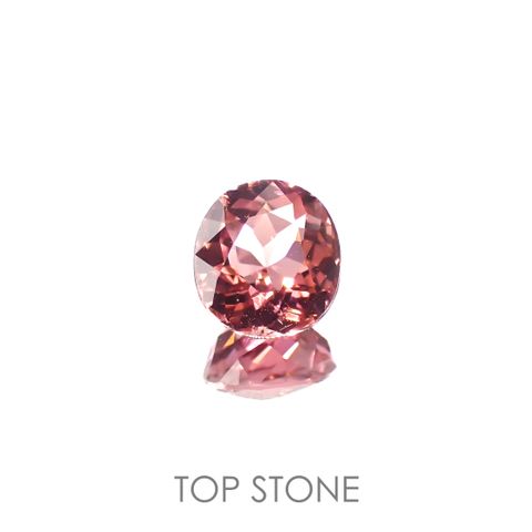 ローズピンクトルマリン(宝石名ピンク・トルマリン)ブラジル/アフリカ産 1.04ct 識別済[221018334]6.6x6mm前後