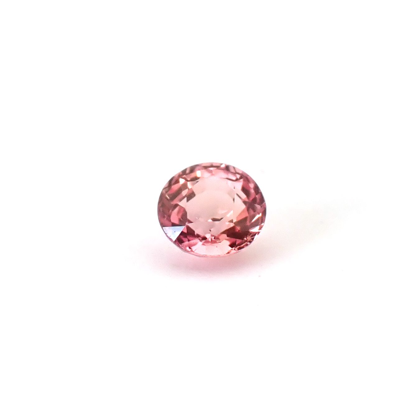 パパラチャサファイア(宝石名サファイア/別名パパラチャ・サファイア)スリランカ産 DGL鑑付 0.176ct / 3.16x3.21mm前後 [260632266]