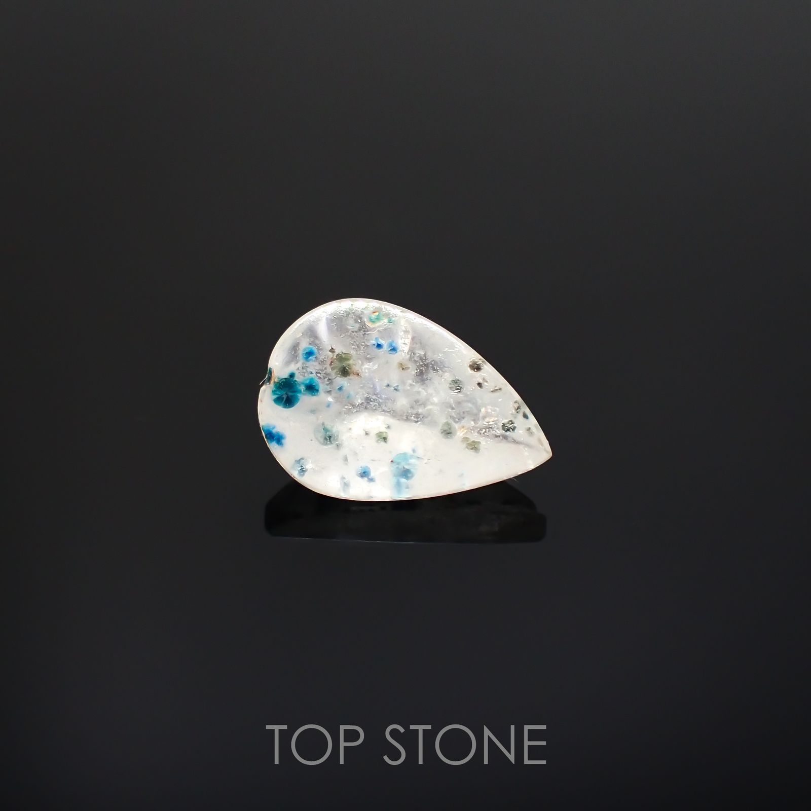 パライバクォーツ ブラジル産 1.87ct[220616614]10.8x7.4mm前後