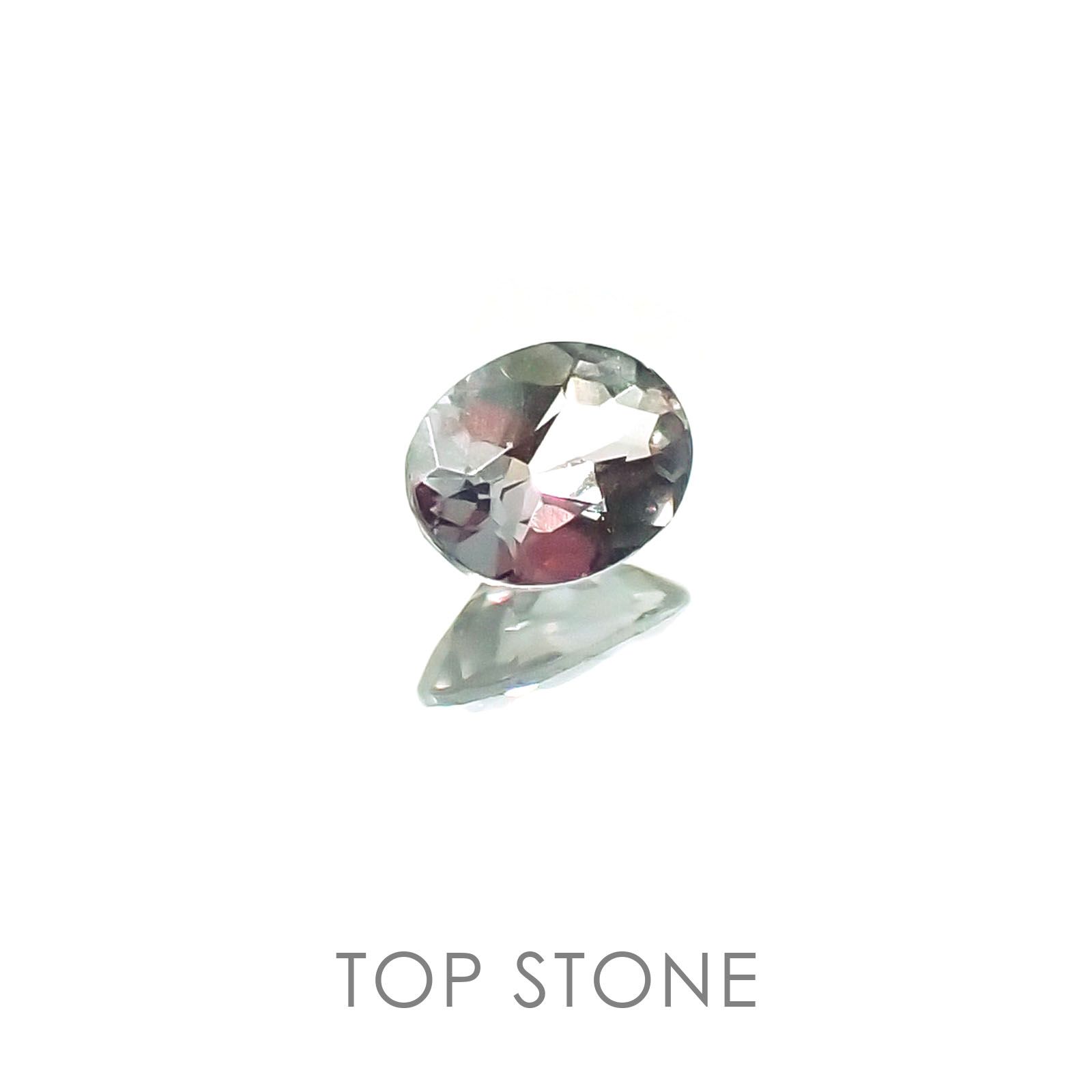 カラーチェンジガーネット タンザニア産 ルース 0.16ct[20095909]3.9×3mm前後