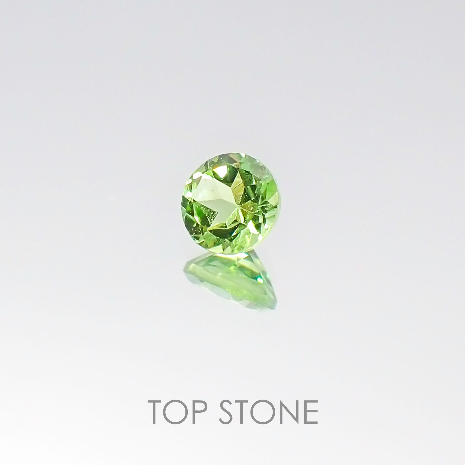 ミントガーネット ケニア産 ルース 0.27ct[20096108]3.9×3.8mm前後