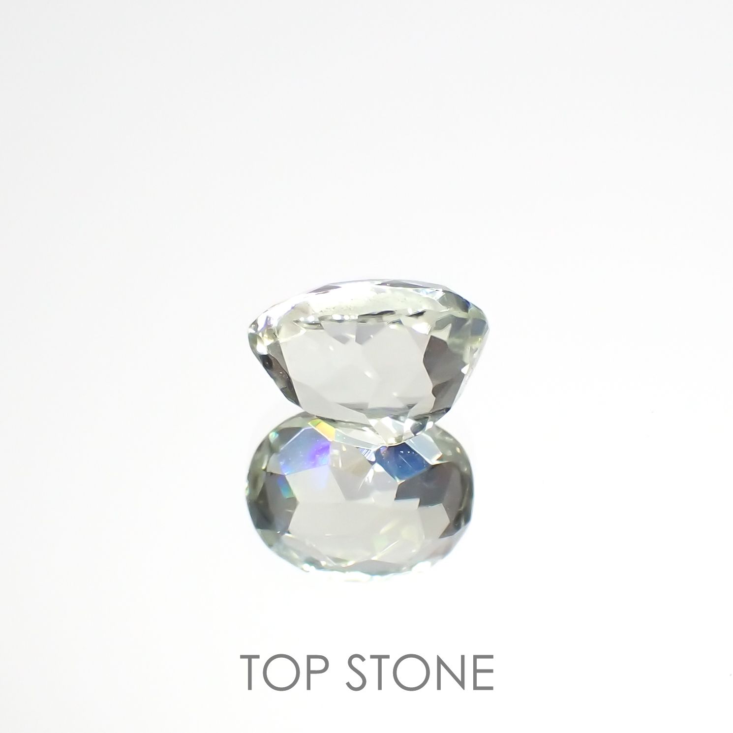 シリマナイト(宝石名シリマナイト)インド産 1.82ct 識別済[221018463]8x6.2mm前後