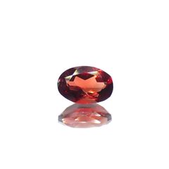 レッドラブラドライト(宝石名ラブラドライト/アンデシン)エチオピア産 0.52ct 識別済[230722731]6.4x4.3mm前後