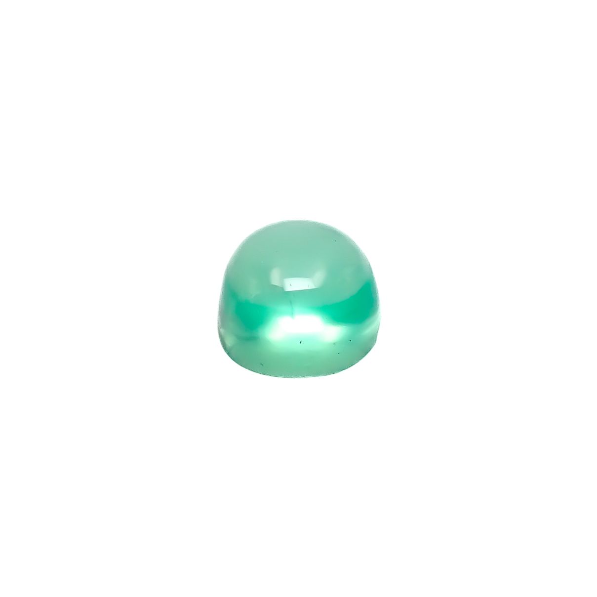 エメラルドキャッツアイ コロンビア産 0.29ct [241229554]3.8x3.6mm前後