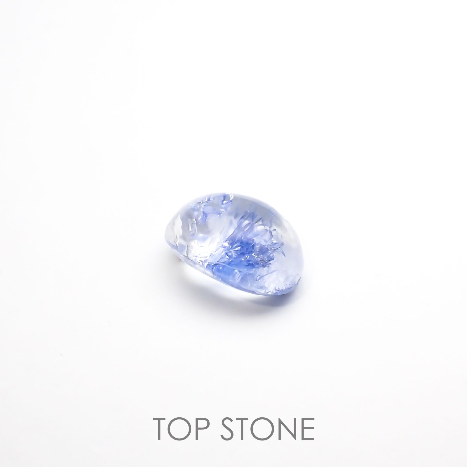 デュモルチェライトインクォーツ ブラジル産 3.44ct[210812218]10.3×8mm前後