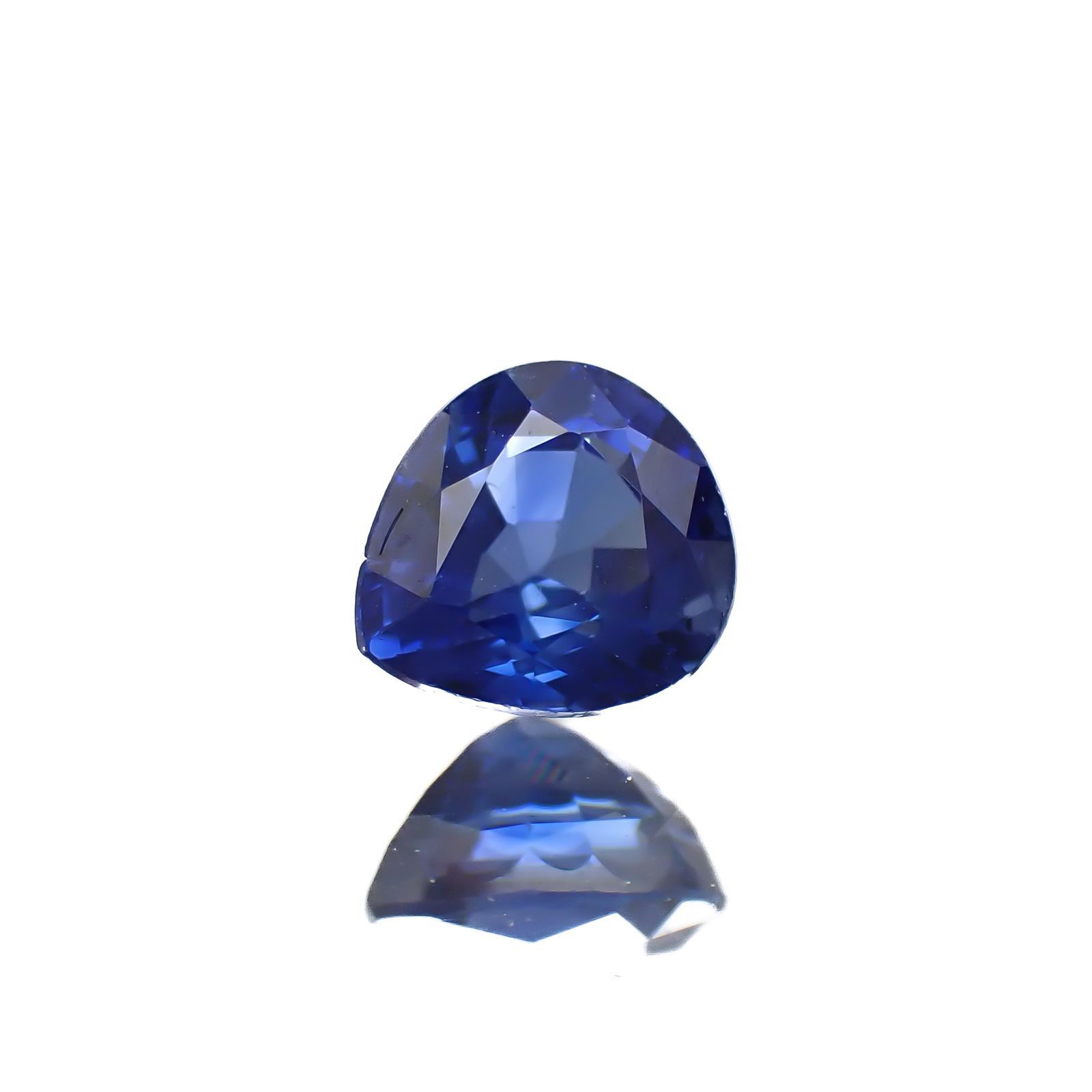 サファイア(宝石名サファイア)スリランカ/マダガスカル産 0.62ct 識別済[220917643]5x4.6mm前後