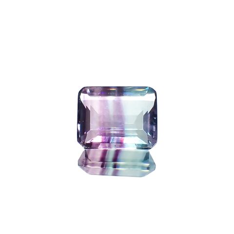 パーティカラーフローライト フルオレッセンス ブラジル産 4.04ct[230823266]10.1x8mm前後