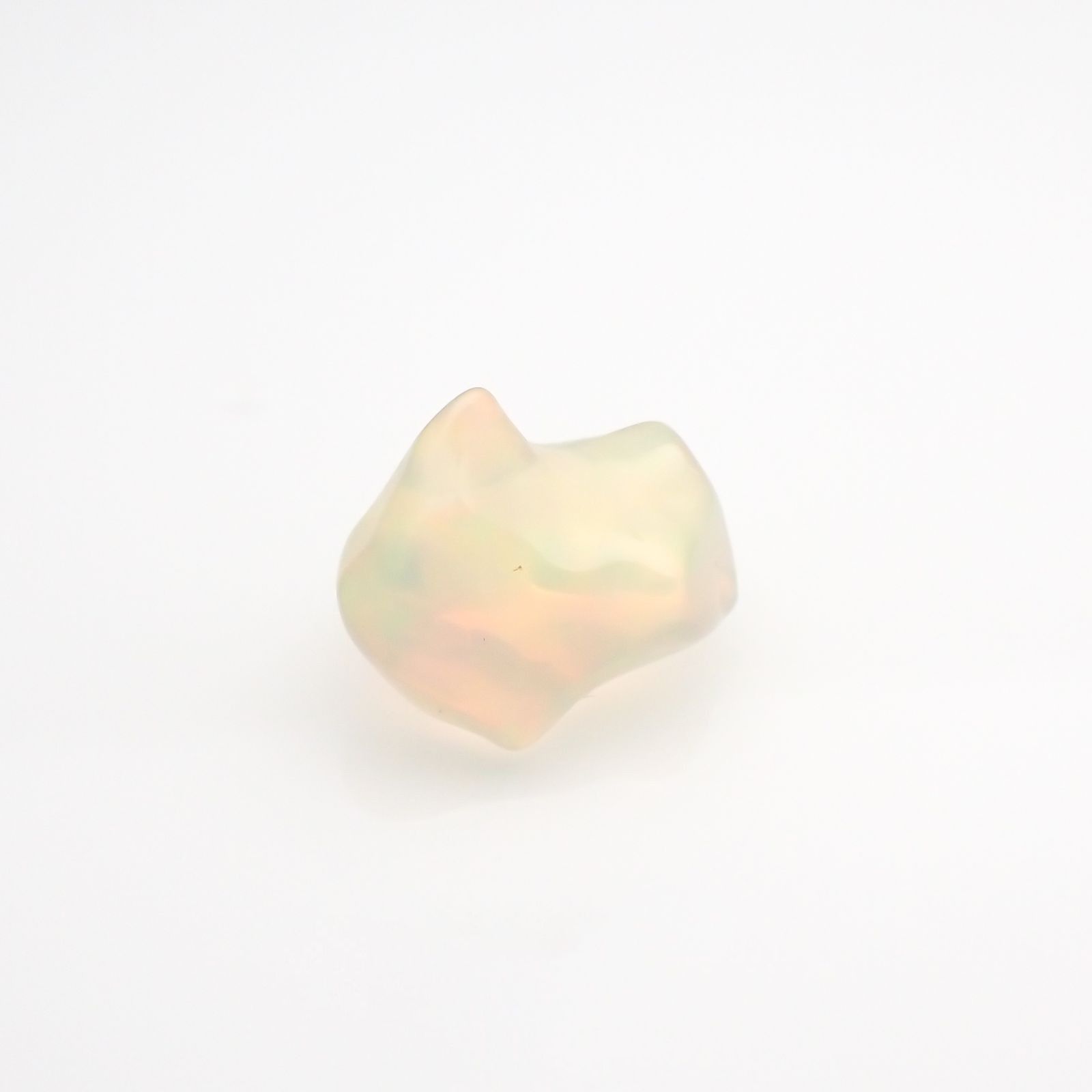 ◇バロック型◇エチオピアオパール(宝石名オパール) エチオピア産 識別済 3.61ct / 13x10mm前後 [260113173]