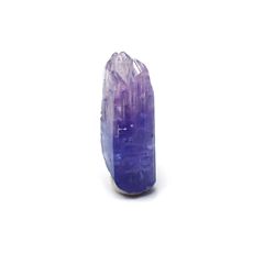 バイカラータンザナイト 非加熱 原石(宝石名バイカラー・ゾイサイト)タンザニア産 3.54ct 識別済[231124242]14.5x5.6mm前後